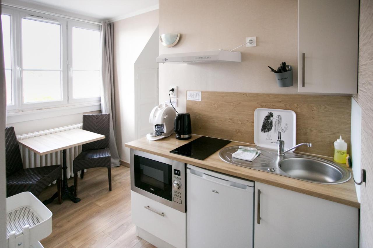 Le Cotentin Appart'Hotels & Restaurant Le Cot' ปอร์ไบ ภายนอก รูปภาพ